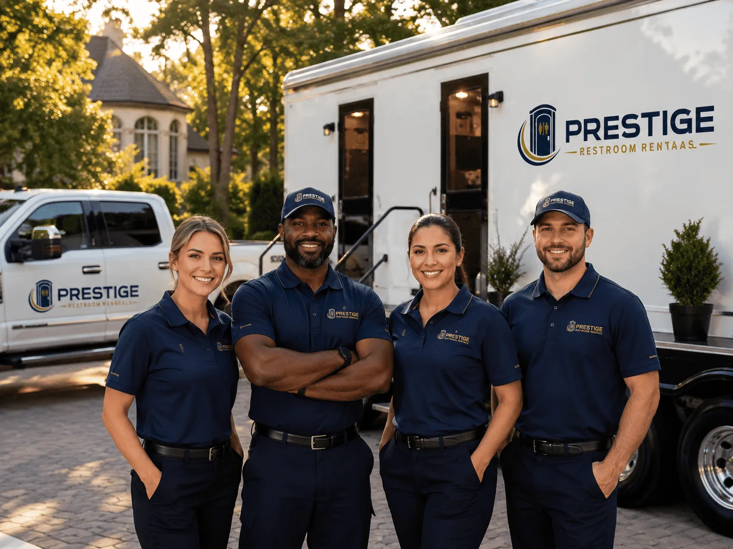 Trusted Luxury Portable Restrooms company in Branscomb, CA
